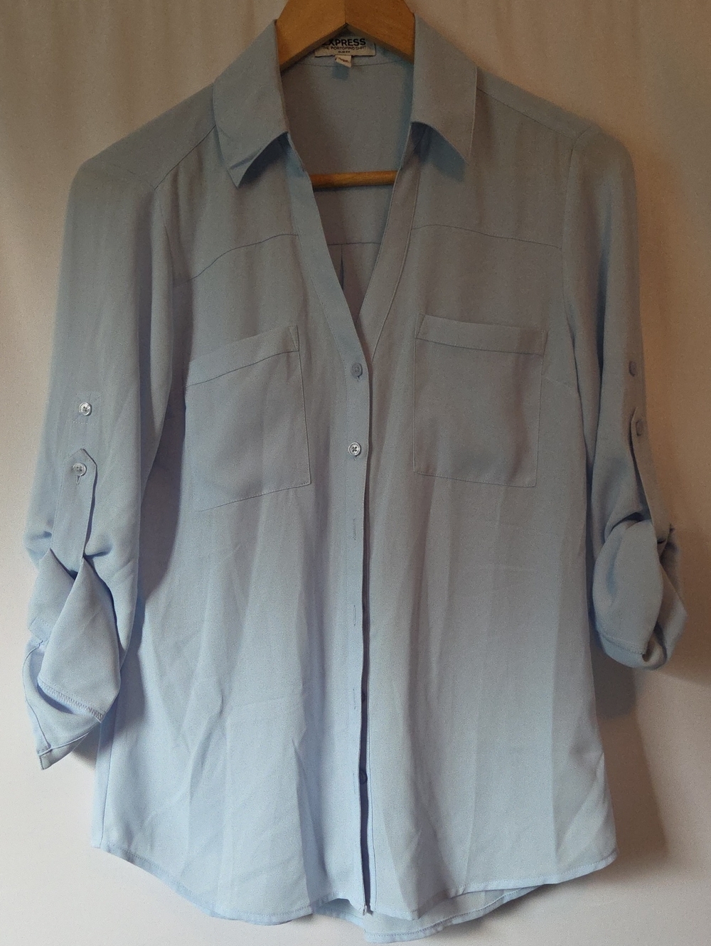 Express Slim Fit Portofino Shirt